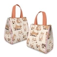 thumbnail image 2 of Shiba Inu Insulated Lunch Bag for Women & Adults,Large Portable Soft Cooler Lunch Bag,Thermal Food Storage Tote with Pearl Cotton,8.66L,8.75x5.75x9.5 Inch, 2 of 6
