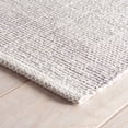 thumbnail image 3 of Dash & Albert Marled Handwoven Cotton Rug, 9' x 12', Grey, 3 of 6