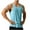 Light Blue, variant on JIUKE Tank Tops for Men Racerback Casual Sleeveless Raglan Athletic Shirts Lightweight Quick Dry Gym Muscle Tees