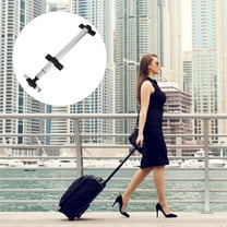 SEWOART Telescopic Handle for Luggage Simple Shape Black Aluminium 1Pcs Easy Installation Back to School