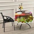thumbnail image 7 of Coolnut Mushroom Round Tablecloth, Washable Oil Proof Table Cover for Kitchen Holiday Party Wedding Picnic Decoration, 7 of 7