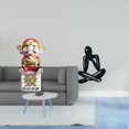 thumbnail image 2 of Figura de escritorio,Figura de Dios de la Fortuna de Dibujos Animados,Regalo Feng Shui,Figura de escritorio,Escultura abstracta de pensador para la oficina o el hogar,Figura decorativa de, 2 of 8