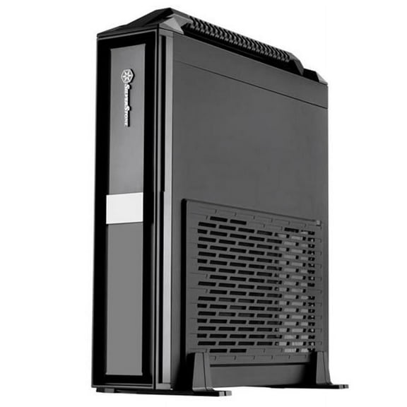 SilverStone MILO ML08-H - Tower - mini ITX - no power supply (SFX12V/SFX-L12V) - black - USB/Audio