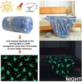 thumbnail image 2 of Glow in The Dark Throw Blanket for Kids Boys Space Throw Blanket Galaxy Astronaut Planet Pattern Blanket Soft Cozy Fluffy Luminous Flannel Gifts Blanket Glow,3002-80"x 60", 2 of 6