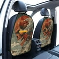 thumbnail image 2 of Goofa Gigantic Skull In Clouds Pattern Car Back Seat Protector for Kids (2 Pack) ,Anti-kick Storage Mat for Car Seats,Shields from Footprints, 2 of 6
