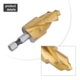 thumbnail image 6 of CPAN Spiral Countersink Drill Bit 1/4 Hex HSS Center Punch Tool Water Pipe Expansion, 6 of 9