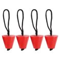 4Pcs Universal Inflatable Boat Drain Hole Silica Gel Scupper Plugs Stopper for Most Kayaks