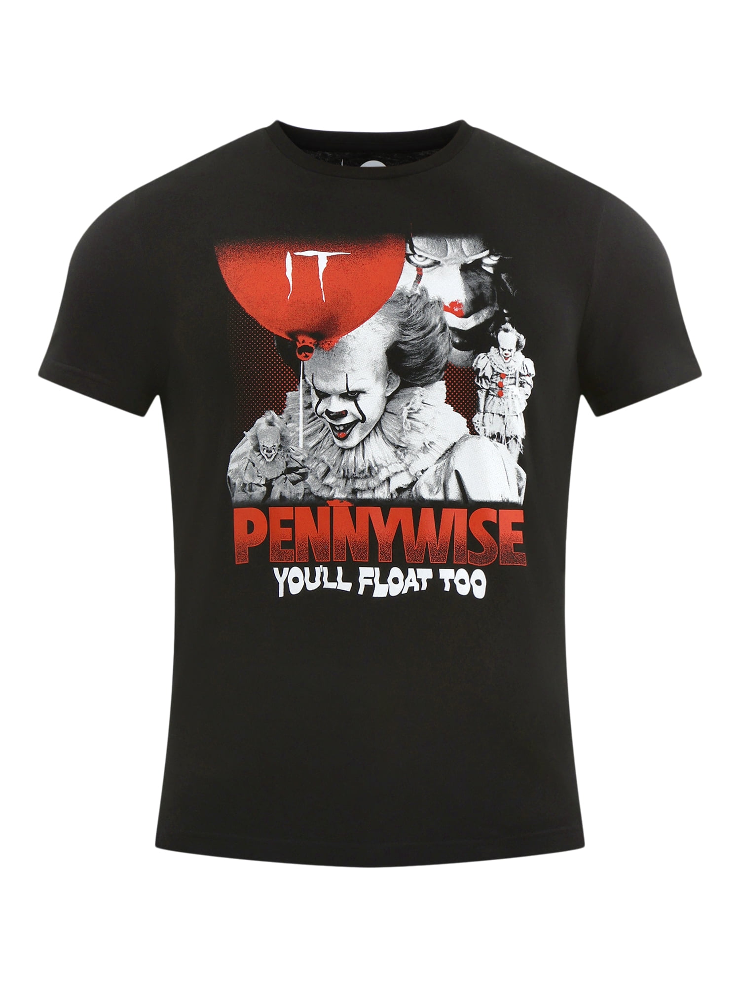 Pennywise Men's and Big Men's Halloween Graphic Tee, Sizes XS-3XL
