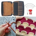 thumbnail image 2 of Ergonomic Wooden Knitting Needle Detachable Circular Set For Handmade Craft, 2 of 12