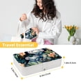 thumbnail image 5 of Koala Portable PU Leather Necklace Organizer with Removable Compartment and Jewelry Boxes - Necklace Holder/Jewelry Box, 5 of 6