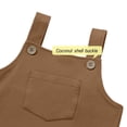 thumbnail image 4 of WhouRiu Baby Girls Casual Sleeveless Jumpsuits Solid Color Loose Overalls With Pockets Kids Summer Lightweight Breathable Cute Onesies,4-5 Years, 4 of 6
