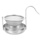 thumbnail image 1 of ColoMX Filtro de té suelto té suelto té de acero inoxidable de acero inoxidable girando té suelto infusor de té suelto, 1 of 7
