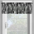 thumbnail image 2 of Ambesonne Black and White Valance Pack of 2, Abstract Lines, 54"X12", Black Grey White, 2 of 5