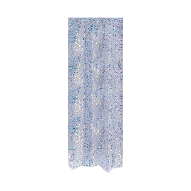 Sirena Fiesta Decoraciones Satén Mantel 13x70.86 Pulgadas de Largo, Radiante Y Brillante Tejido, Adecuado para la Fiesta de Boda de Verano de la Niña, Decoración de Cumpleaños