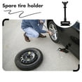 thumbnail image 2 of Shisuyan Support de Remorque pour Pneu de Secours Support de Porte-Pneus de Secours Support de Roue Support de Pneu de Secours Accessoires de Remorque Fermés pour Remorques Véhicule Voitures, 2 of 8