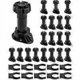 thumbnail image 1 of Set of 20 furniture legs kitchen furniture legs come with 10 fixing brackets extended reach: 100-120mm, 1 of 4