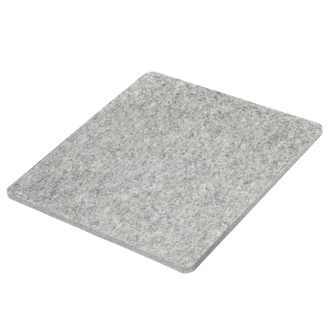 Unique Bargains Wool Pressing Mat, 14' x 13' Wool Ironing Pad Blanket 0.5' Thickened, Grey