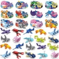 thumbnail image 1 of Celltestria 30 piezas de juguetes de construcción de animales marinos para San Valentín, 1 of 7