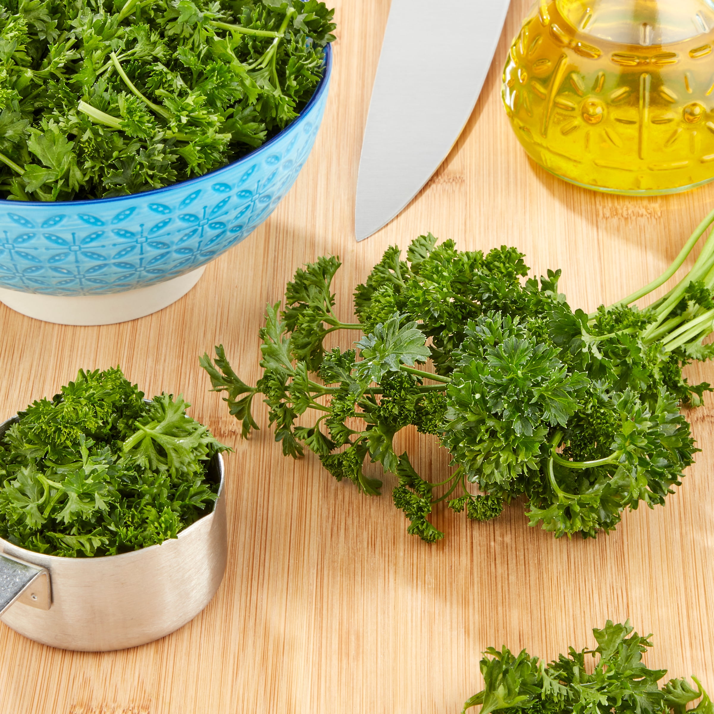 Fresh Cut Curly Parsley, Bag