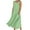 Mint Green, variant on Diufon Linen Dresses for Women Summer Round Neck Sleeveless Dress Solid Color Lounge Dress with Pockets