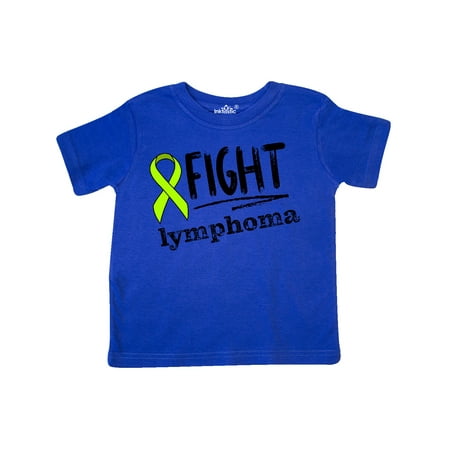 

Inktastic Fight Lymphoma Lime Ribbon Gift Toddler Boy or Toddler Girl T-Shirt