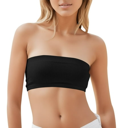 

Ladies Bra Strapless Solid Color Inner Comfortable Inner Spring Summer Trendy Bras For Women Casual