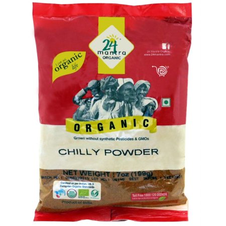 24 Mantra Organic Chilly Powder 200g