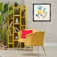 thumbnail image 4 of Stupell Industries Contemporary Modern Watercolor Blooms Black Floating Frame Canvas Art, 25 x 25, by Patti Mann, 4 of 8