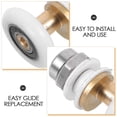 thumbnail image 3 of OULII 6Pcs Shower Door Wheel Replacement Multi ABS for Shower Enclosures, 3 of 8