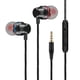 thumbnail image 1 of Wartleves Auriculares intrauditivos estéreo con cable y súper graves de alta fidelidad de 3,5 mm, 1 of 7