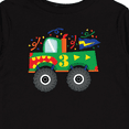 thumbnail image 4 of Inktastic 3rd Birthday Truck Boys Long Sleeve Toddler T-Shirt, 4 of 5