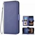 thumbnail image 1 of Mobile Phone Cover Pixel 3axl 3 Card Slots Bag Leather Protective Cover with Magnetic Closure Blue, 1 of 7