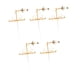 thumbnail image 3 of 5 apliques de pared en miniatura, escala 1:87, realistas, luz blanca cálida Oro, 3 of 8