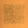 thumbnail image 1 of Ahgly Company Indoor Square Oriental Orange Traditional Area Rugs, 3' Square, 1 of 4