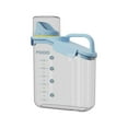 thumbnail image 1 of Binwennn Slim Rice Container Storage Dry Food Airtight Container Kitchen Storage Containers Airtight Food Storage With Pouring Spout For Oatmeal Grain Cereal Pasta Flour Toddler Food Picks Airtight, 1 of 8