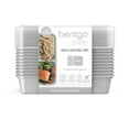thumbnail image 4 of Bentgo Prep 3-Compartment Container - 10 Pack - Silver, 4 of 4