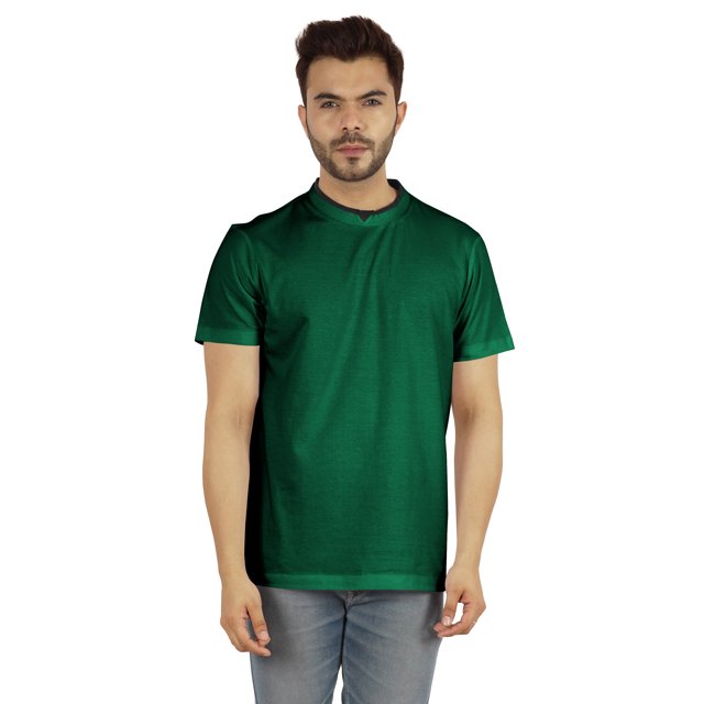 Inkmeso Men's Basic Round Neck Shirt Regular Fit Solid Short Sleeve T-Shirts