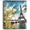 thumbnail image 2 of Design Art - Vegetation Near Paris Eiffel Tower, 2 of 3