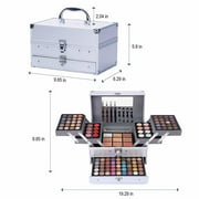 MISS ROSE 132 Colors Makeup Kit All in One,Professional Make Up Kit for Teenage Girl,Makeup Set for Women,Include Eyeshadow/Lipstick/Concealer/Lip Gloss/Eyeliner/Mascara/Makeup Brushes