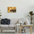 thumbnail image 2 of Stupell Industries Autumn Foliage Moose Portrait Animals & Insects Photography Unframed Art Print Wall Art, 19 x 13, 2 of 6