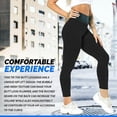 thumbnail image 2 of Tik Tok Leggings Womens Yoga Leggings Gym Anti-cellulite Fitness Butt Lift Pants2XL, 2 of 5
