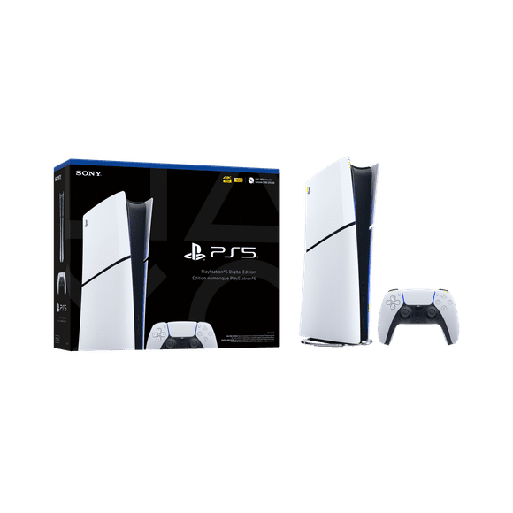 PlayStation®5 Digital Edition (model group - slim), Play Like Never Before®