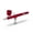 Red, variant on Airbrush Gun, High-Pressure, Non-Clogging Air Brush Set Cordless Rechargeable with 0.3mm Nozzle and Cleaning Brush for Nail Art, Makeup, Painting, and Cake Decorating (Red)