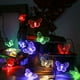 thumbnail image 5 of Cadena de luces LED, cadena de luces de cristal grande alimentada por energía solar, luz de colores con forma de mariposa e insectos, luz decorativa de colores a prueba de agua, 5 of 5