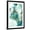 Black Frame, variant on Art.com Mint Bubbles IV Art Print by PI Studio, 12" x 18"
