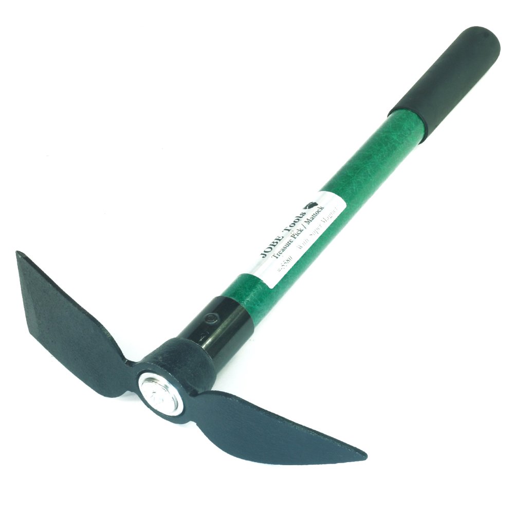 Treasure Pick / Mattock 19 inch digging tool for mining prospecting
