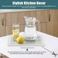 thumbnail image 3 of 2pcs Kitchen Sink Mats, TSV Rubber Sink Mat, Kitchen Sink Grid Protector, Non-Slip Drain Pad Protector with Cuttable Center Drain, Collapsible Sink Grates for Kitchen Sink, Grey, 12x10inch, 3 of 6