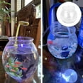 thumbnail image 3 of WHAMVOX 2Ensemble Mini Aquarium pour Poissons Rouges avec Pot de Plante Aquatique Transparent, 3 of 8