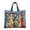 A, variant on Quilted Chicken Tote Bag, Colorful Rooster Patchwork Shoulder Bag with 5 Whimsical Farmhouse Bird Prints, Large Fabric Market Tote for Beach Grocery Shopping, Eco Friendly Reusable Handbag for Women