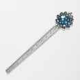 thumbnail image 5 of Christmas snowflakes Bookmarks: Vintage Silver Lace-Edged Bookmark - a Gift for Readers and Book Lovers, 5 of 5